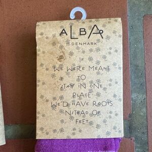 Alba of Denmark Purple and Pink  Tights